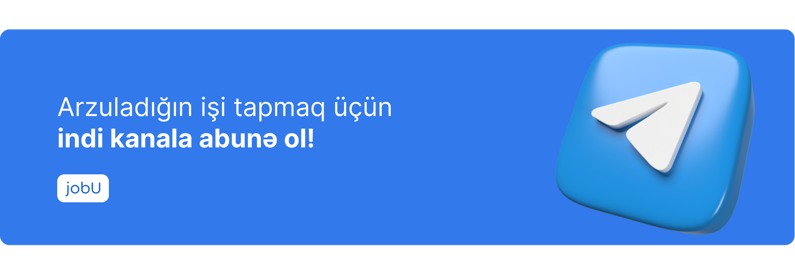 Telegram Kanalı JobU